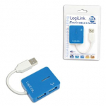 Ruuterid Logilink USB 2.0 Hub 4-Port, Smile, Blue