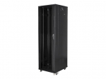 Serverid Lanberg Rack cabinet 19" free-standing 42U/600x1000 (flat pack) with mesh door lCD V2, black |