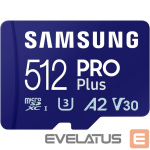 M&auml;lukaardid Samsung PRO Plus microSD Card 512GB Blue