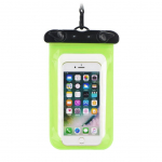 S&uuml;learvuti kott OEM  Waterproof bag for mobile phone with plastic closing green