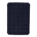 Jalgratta tarvik OEM  Inflatable double travel mattress with velvet finish + inflating pump 67002 blue