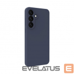 Tagakaaned Evelatus Samsung Galaxy S25 FE Premium Magnetic Soft Touch Silicone Case Dark Blue