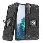 Muud kaubad Wozinsky  Wozinsky Ring Armor Tough Hybrid Case Cover + Magnetic Mount for Samsung Galaxy S22 + (S22 Plus) Black
