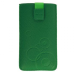 Universaal mobiiltasku iLike Universal Leather Pocket Case XL Green