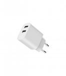 Adaptrid Gembird CHARGER USB UNIVERSAL WHITE/2P TA-UC-2A12-01