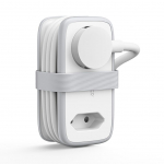 Muu arvutitarvik Orico  Orico APP 15.5W 5in1 Power Strip 2x AC + 2x USB-A + 1x USB-C - White