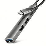 &Uuml;leminek Axagon I/O HUB USB3.2 4PORT/0.12M HUE-STC