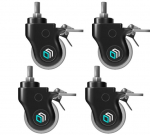 Telerite tarvikud ONKRON  TV SET ACC WHEEL SET/LARGE AWL75-B