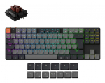 Arvuti klaviatuur Keychron KEYBOARD WRL K1 RGB/BLACK K1X-H3