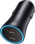 Automaatne hoidja Baseus  Baseus Golden Contactor Pro car charger 2x USB-C 40W gray (CGJP000013)