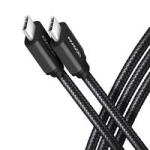 Kaabel Axagon  AXAGON BUCM3-CM10AB Kabel USB-C 3.2 Gen 1 auf USB-C 3.2 Gen 1  schwarz - 1m