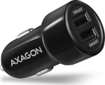 Arvutid ja tahvelarvutid Axagon  AXAGON PWC-5V5 car charger Smart 5V 2 4A + 2 4A  24W  black