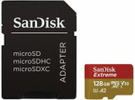 Andmekandjad SanDisk  SanDisk Extreme microSDXC 128GB 190MB/s + Adapter
