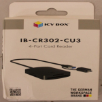 &Uuml;leminek Raidsonic SALE OUT. | 4-in-1 Card Reader with USB 3.2 Gen 1 Type-A + Type-C | IB-CR302-CU3 | DAMAGED PACKAGING