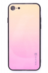 Tagakaaned Evelatus Apple iPhone 7/8 Gradient Glass Case 1 Mild Melon