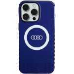 Tagakaaned Audi  Audi IML Big Logo MagSafe case for iPhone 15 Pro Max - blue