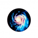 Universaalne telefonihoidja (Popsocket) iLike Universal Pop Holder Cosmos Black Blue