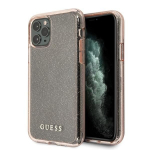 Tagakaaned Guess  Guess GUHCN58PCGLPI iPhone 11 Pro pink/pink hard case Glitter