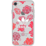 Tagakaaned Adidas Apple iPhone 6/6s/7/8 Clear Case Flowers Red