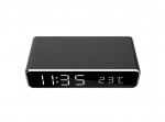 Seina- ja sisekellad Gembird  MOBILE CHARGER WRL W/DIG ALARM/CLOCK DAC-WPC-01