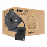 Arvutitarvikud Logitech  LOGI Brio 305 - GRAPHITE
