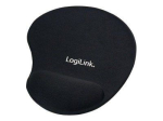 Arvutihiir Logilink  Mousepad with Gel Wrist Rest Support,  ID0027 Black