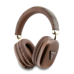 Juhtmevabad k&otilde;rvaklapid Guess  Guess PU Leather 4G Triangle Logo Bluetooth Stereo Headphone Brown
