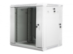 Arvuti komponendid Lanberg  LANBERG WF02-6612-10S Lanberg wall-mounted double section rack 19 flat pack 12U/600x600mm grey