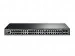 Server &ndash; muud tarvikud TP-Link Switch T2600G-52TS Managed L2, Rackmountable, 1 Gbps (RJ-45) ports quantity 48, SFP ports quantity 4