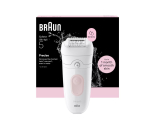 Epilaator Braun  Epilator | Silk-&eacute;pil 5 SE5-000 | Operating time (max) 40 min | Number of power levels 2 | Wet & Dry | White/Pink