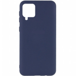 Tagakaaned Evelatus Samsung Galaxy A12 / M12 Nano Silicone Case Soft Touch TPU Midnight Blue