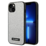 Tagakaaned Karl Lagerfeld  Karl Lagerfeld KLHCP14MG2ELS iPhone 14 Plus 6.7 "hardcase silver / silver Glitter Plaque Logo