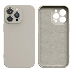 Tagakaaned Hurtel  Silicone case iPhone 14 Plus silicone cover beige