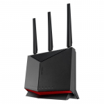 Ruuterid Asus Wireless Router||6800 Mbps|Mesh|Wi-Fi 5|Wi-Fi 6|Wi-Fi 6e|Wi-Fi 7|IEEE 802.11a|IEEE 802.11b|IEEE 802.11g|IEEE 802.11n|IEEE 802.11ac|IEEE 802.11ax|USB 2.0|3x2.5GbE|LAN \ WAN ports 2|Number of antennas 4|RT-BE86U