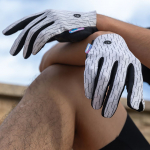 Jalgratta tarvik Rockbros  Rockbros sports gloves full spring-summer size S - white and black