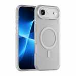 Tagakaaned Hurtel  Magnetic Abrasive iPhone 17 Air Case Compatible with MagSafe - Matte White