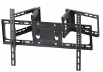 Teleri kinnitus Gembird Full-motion TV Wall Mount WM-80ST-02 37-80 ", Maximum weight (capacity) 60 kg, Black