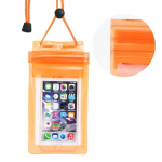 S&uuml;learvuti kott OEM  Waterproof bag for mobile phone with zipper closing orange