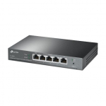 Ruuterid TP-Link  SafeStream Multi-WAN VPN Router TL-ER605 802.1q, 10/100/1000 Mbit/s, Ethernet LAN (RJ-45) ports 1 Fixed Gigabit LAN Port, 3 Changeable Gigabit WAN/LAN Ports, 1 Fixed Gigabit WAN Port