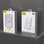 V&auml;line aku Dudao  Dudao K28S 20W PD 5000mAh Powerbank with MagSafe and Stand - Silver