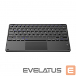 Arvuti klaviatuur Blackview K1 Bluetooth Keyboard Wireless Ultra Slim 10&rdquo; &ndash; 280mAh Battery, Bluetooth 3.0, Compatible with Windows / Android / iOS, Black Gray