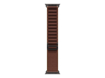 Rihm Apple  49mm Burgundy Alpine - Loop - Small - Black Titanium Finish |