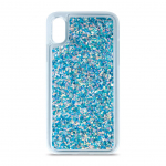 Tagakaaned iLike Samsung Galaxy A10 Liquid Sparkle TPU case Blue