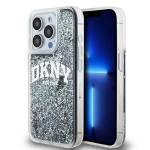Tagakaaned DKNY  DKNY Liquid Glitter Big Logo iPhone 13 Pro / 13 Case - Black