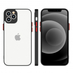 Tagakaaned Hurtel  Milky Case silicone flexible translucent case for Samsung Galaxy A72 4G black