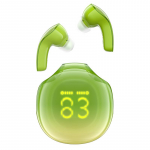 &Uuml;leminek Acefast  Acefast T9 Bluetooth 5.3 in-ear wireless headphones - green