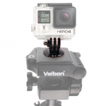 Kaameratarvik Hurtel Sports Camera Mount with GoPro Tripod Mount - Black