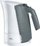 Veekeetja Braun  WK 300 Standard kettle, 2200 W, 1.7 L, Plastic, White, 360&deg; rotational base
