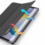 Kaaned Dux Ducis  DUX DUCIS case DOMO foldable with pencil storage for SAMSUNG Tab S6 Lite (P610/P613/P615/P619) black