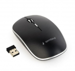 Arvutihiir Gembird Silent Wireless Optical Mouse MUSW-4BS-01 USB, Black